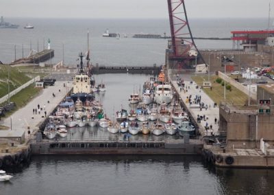 Little Ships Waiting to Enter Dunkirk Harbour